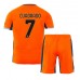 Billige Inter Milan Juan Cuadrado #7 Børnetøj Tredjetrøje til baby 2023-24 Kortærmet (+ korte bukser)